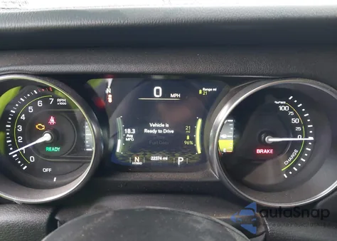 2022 Jeep Wrangler 4Xe Unlimited Sahara 4X4 из США, поврежденный, VIN 1C4JJXP6XNW162999